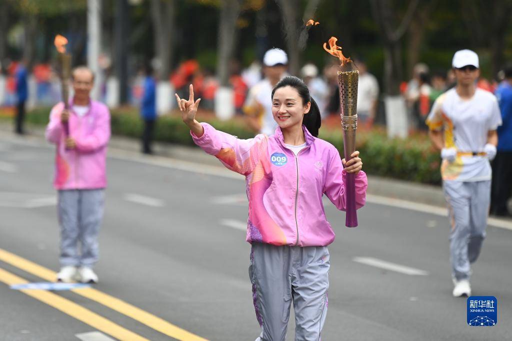 杭州亚残运会火炬传递启动杭州亚残运会！杭州亚残运会