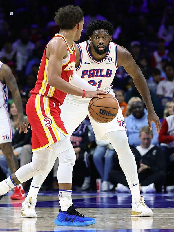 NBA季前赛：恩比德21分 梅尔顿29分 76人胜老鹰