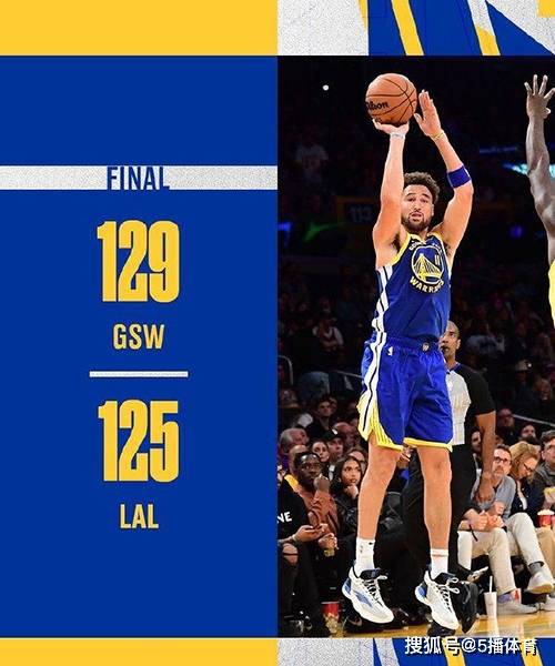 NBA季前赛：勇士129-125击败湖人,库明加26分,库里18分NBA季前赛！NBA季前赛