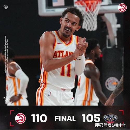 NBA季前赛：老鹰110-105击败鹈鹕,奥孔古18分锡安16分NBA季前赛！NBA季前赛