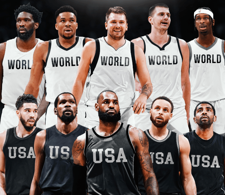 美国队对阵世界队：这才是NBA全明星赛的最佳方案？NBA！NBA