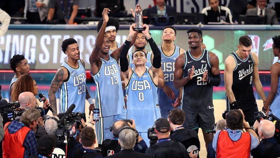 美国队对阵世界队：这才是NBA全明星赛的最佳方案？NBA！NBA